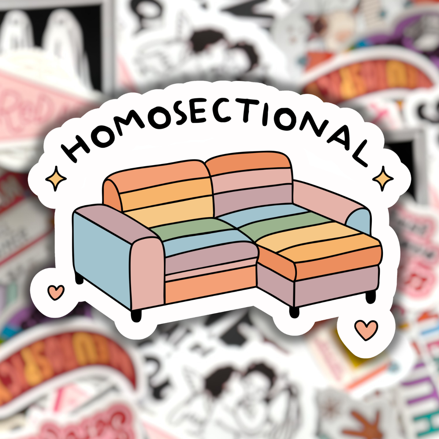 Homosectional Sticker