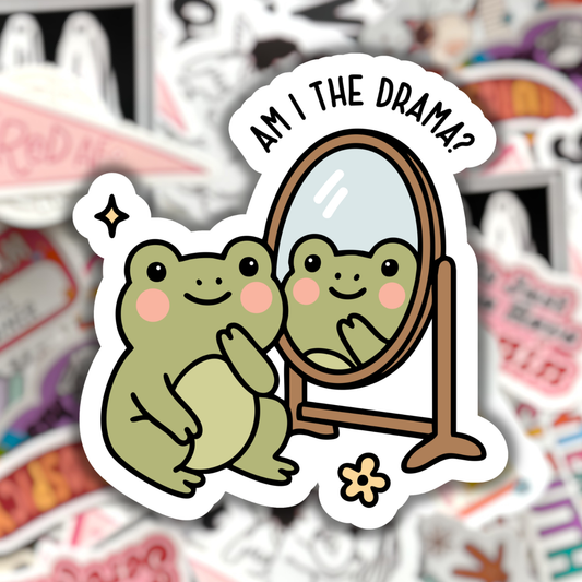 Am I the Drama Sticker